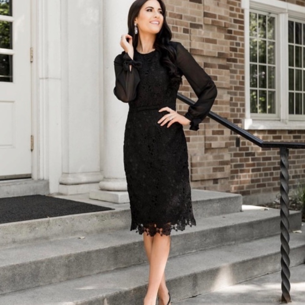 NWT Rachel Parcell Crocker lace and sleeved